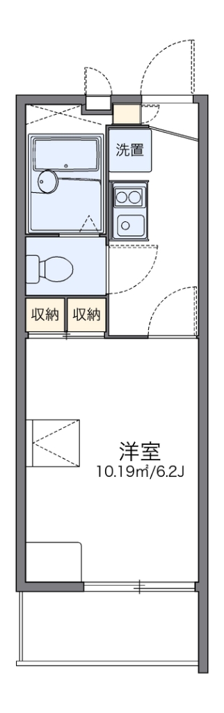 レオパレス今泉 間取り