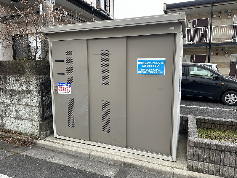レオパレス琴 入居者様専用ゴミ庫となります