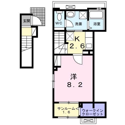 グレース　メロウ　Ｃ 間取り