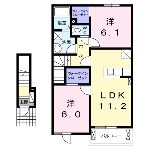 ネオ　エレガンスＡ 間取り
