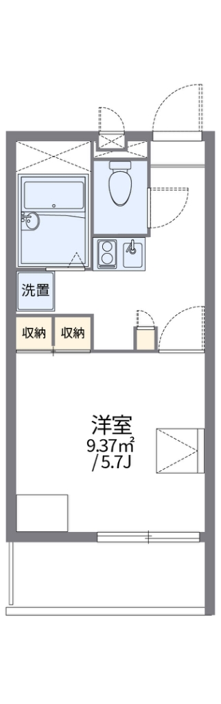 レオパレスルーメン 間取り