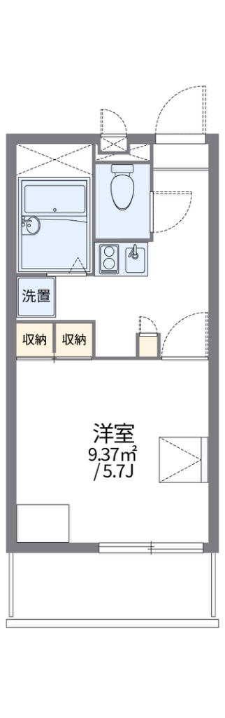 レオパレスルーメン 間取り