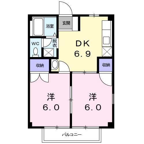 アーバンハイツ 間取り