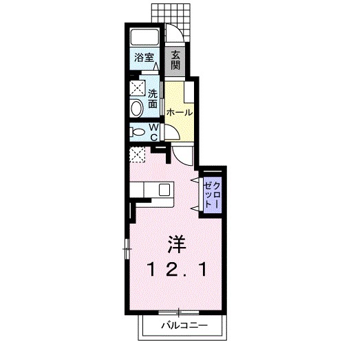 アーバンハイツ岩崎Ｅ 間取り