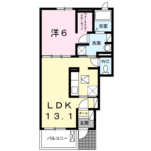 アンジュ・ブローテＢ 間取り
