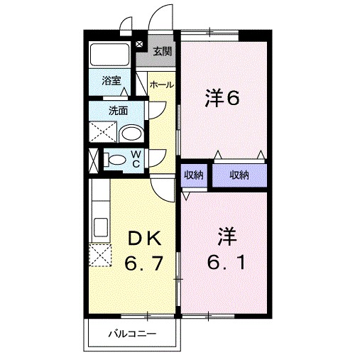 エトワールⅢ 間取り
