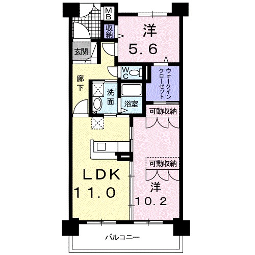 カーサ　ソレアード 間取り