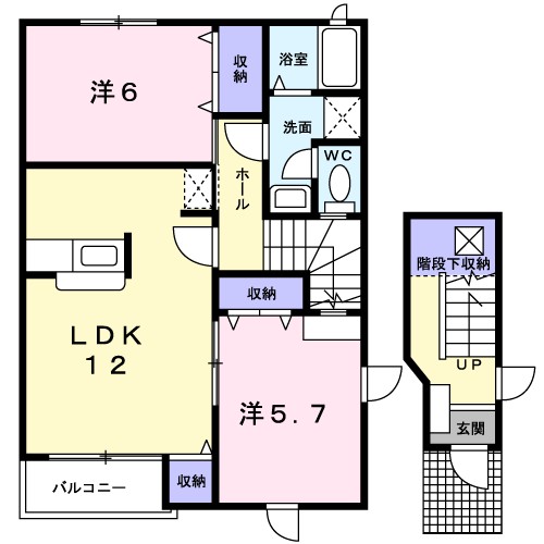 パルテールＡ 間取り