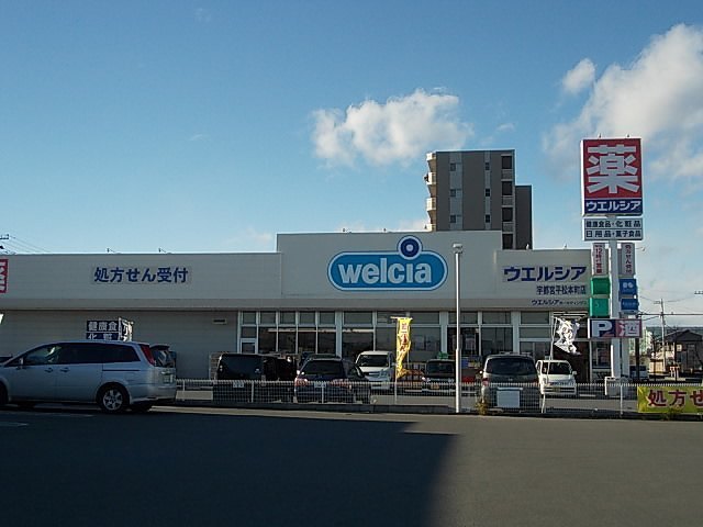 パルテールＡ ウエルシア薬局平松本町店まで400m