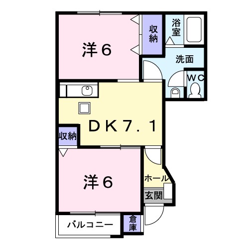 パルテールＣ 間取り