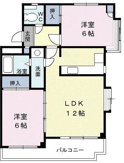 ベルエアー稲和 間取り