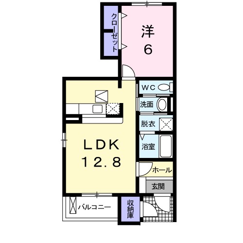 メゾンアンフィニＢ 間取り
