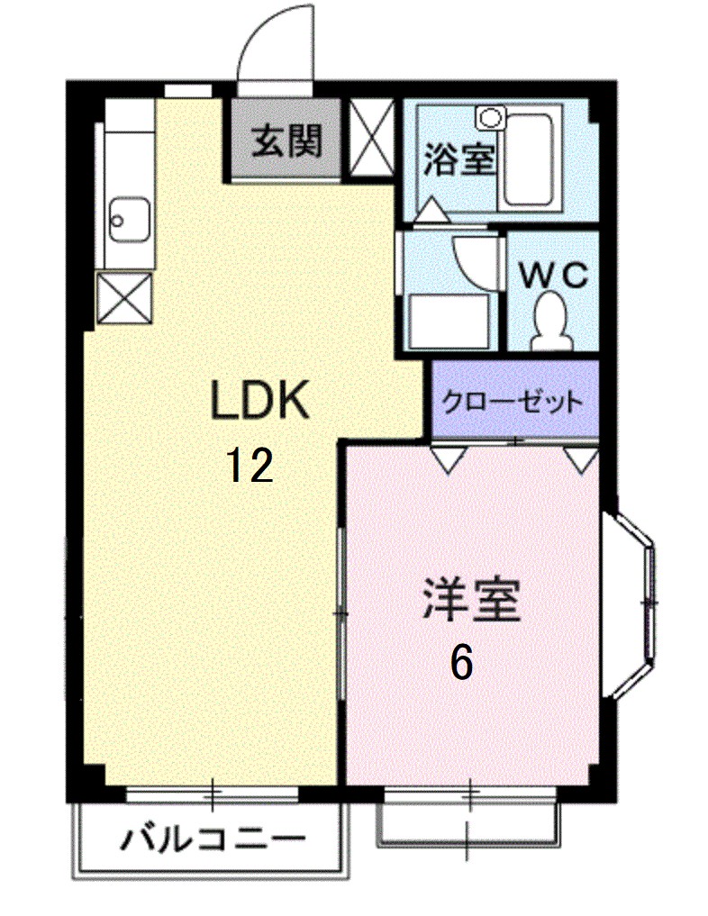 西ヶ丘ハイツ 間取り