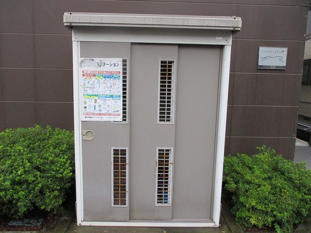 レオパレスはなみずき 入居者様専用ゴミ庫です。
