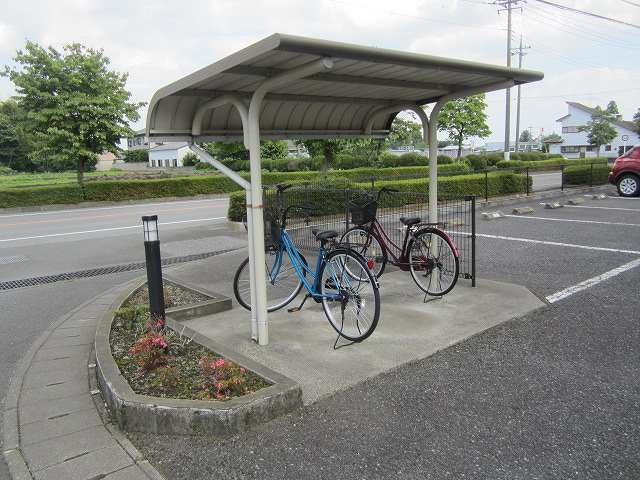 レオパレスはなみずき 駐輪場