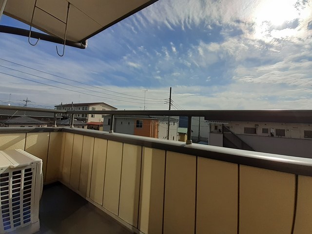 グレースヒルズⅡ ベランダ