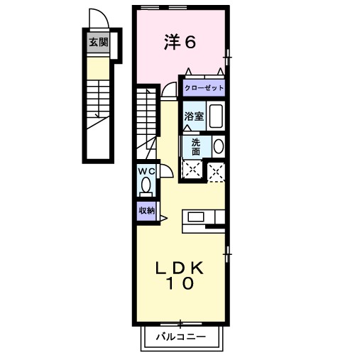 デスパシオ　Ｂ 間取り