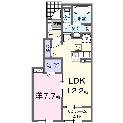 シャーウッド　Ⅱ 間取り