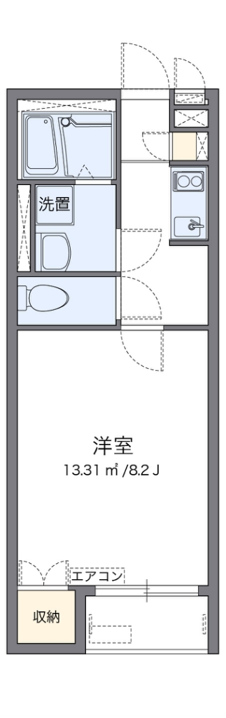 レオネクストセンターヒル 代表的な間取のため実際の間取とは異なる場合があります