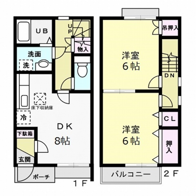 フォーリア真岡 間取り