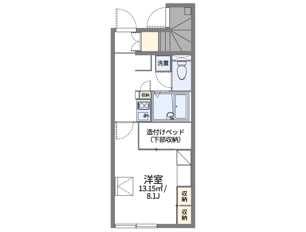 レオパレス燦燦 間取り