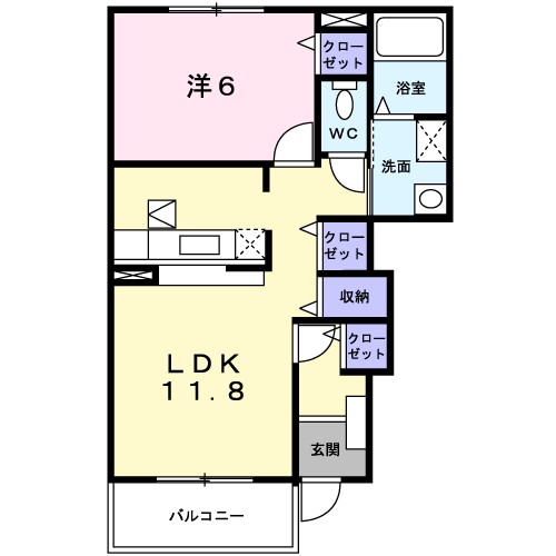 アンジェリーク 間取り