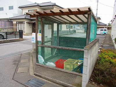 レオパレスＴＡＫＩＺＡＷＡ 入居者様専用ゴミ庫です。