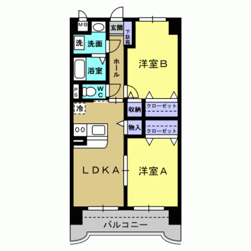リリアコート 間取り