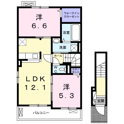 Ｊ－フォレストⅢ 間取り