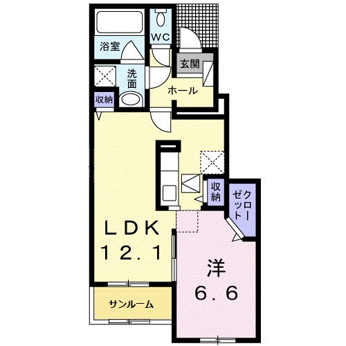 ジョアニーナＡ 間取り