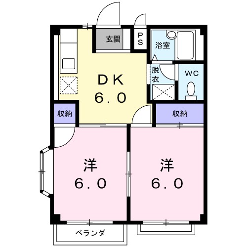 エリール小倉 間取り