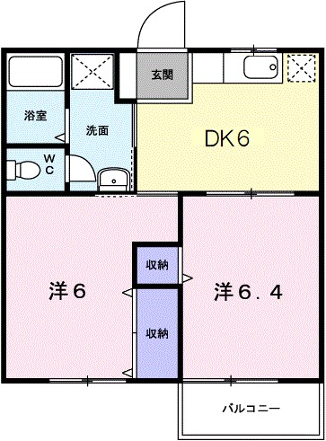 フローラルハイツ 間取り