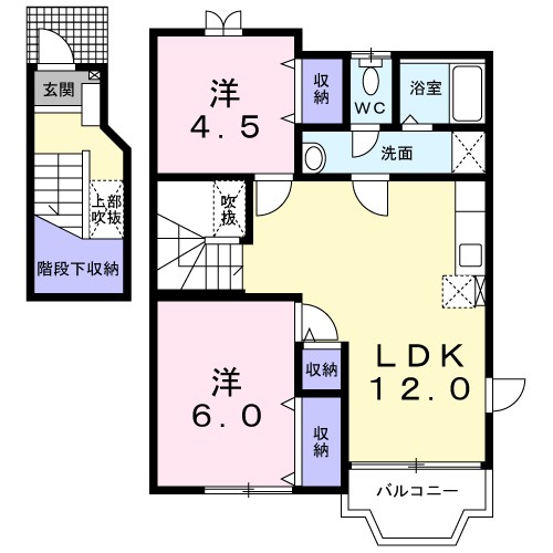 ピエ　デルモンテ 間取り