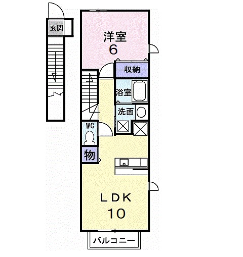 プラムⅡ 間取り