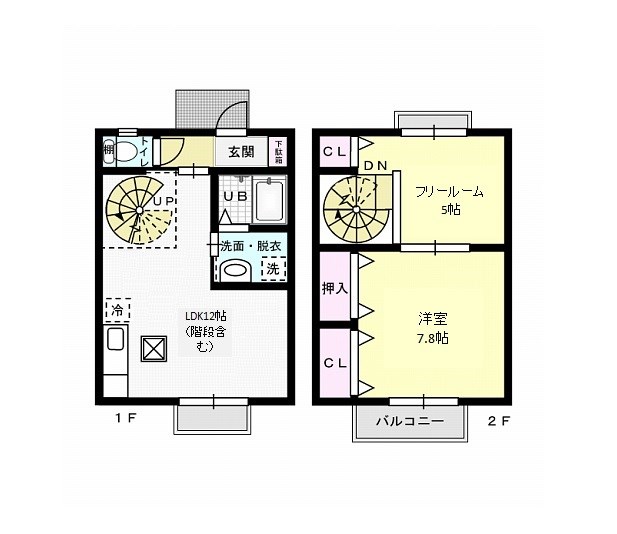 グラシア　Ａ 間取り