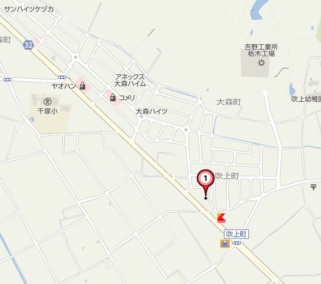 ハナミズキ 案内図