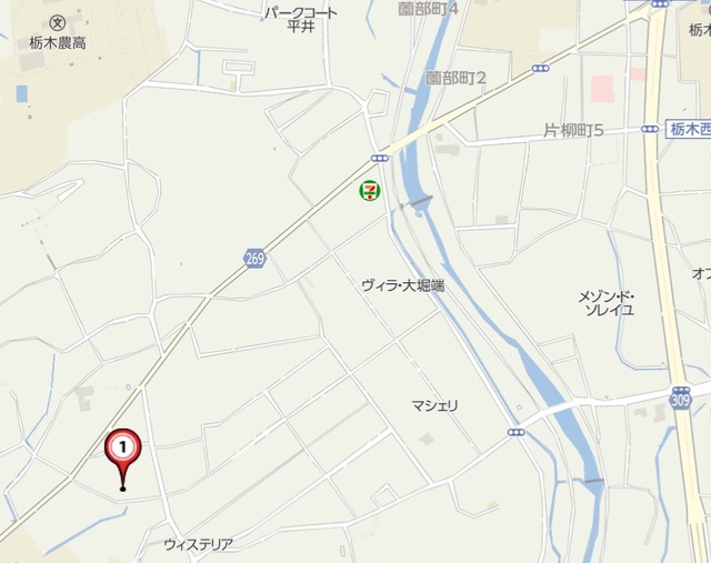 スイートピー 案内図