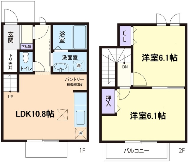 エンジェル　A 間取り