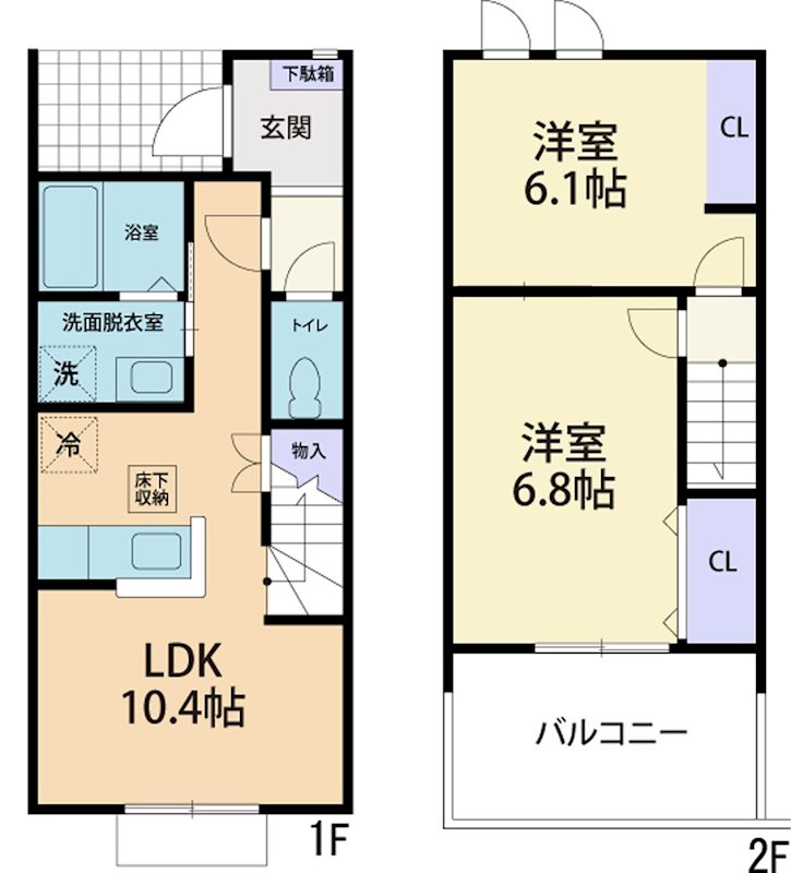 Sunny Residence(サニーレジデンス)　Ｂ 間取り