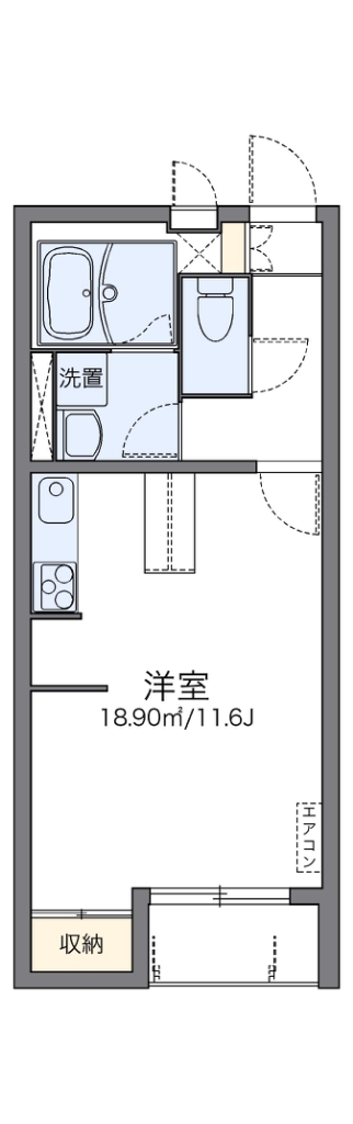 レオネクストパーシモン 代表的な間取のため実際の間取とは異なる場合があります