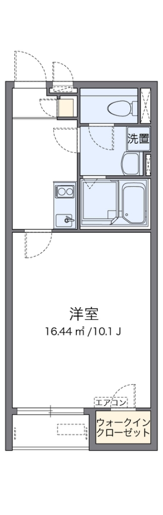 クレイノマリーメゾン 代表的な間取のため実際の間取とは異なる場合があります