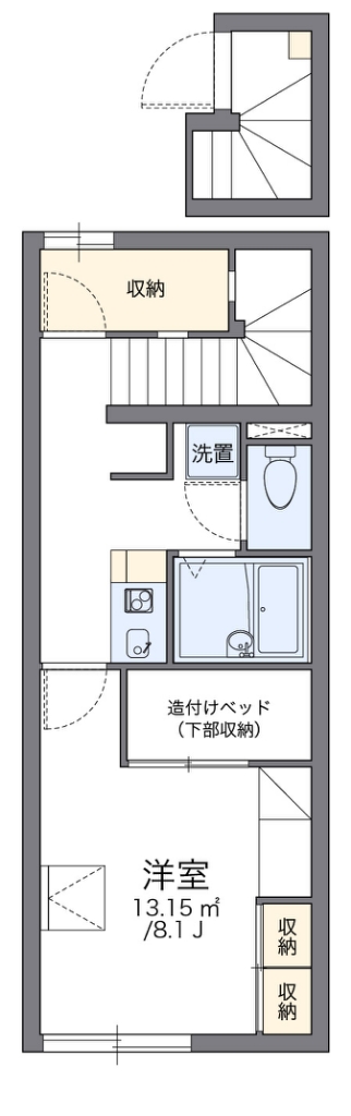 レオパレスグランシャリオⅢ 間取り
