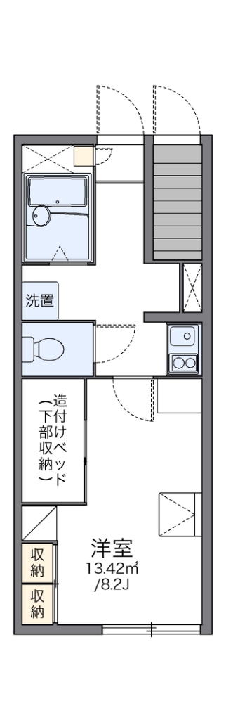 レオパレスエスポワール 間取り