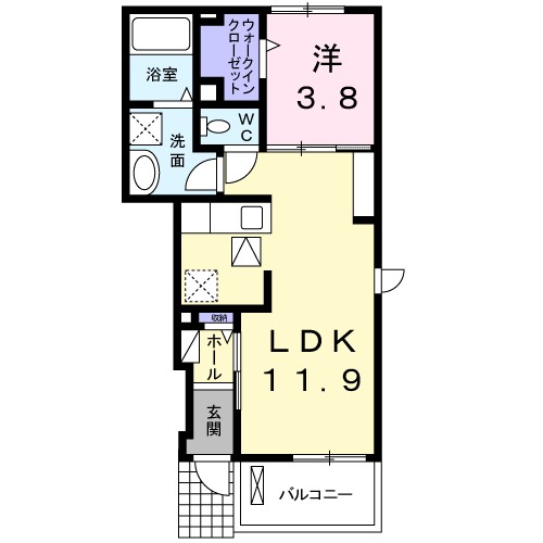 かりんＡ 間取り