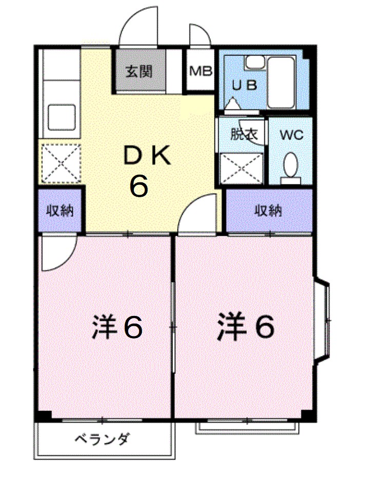 西ヶ丘ハイツ 間取り