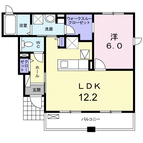サニープレイス　Ⅰ 間取り