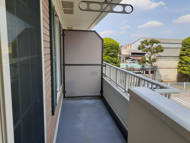 ヴァルム・レーベン緑町Ｂ ベランダ