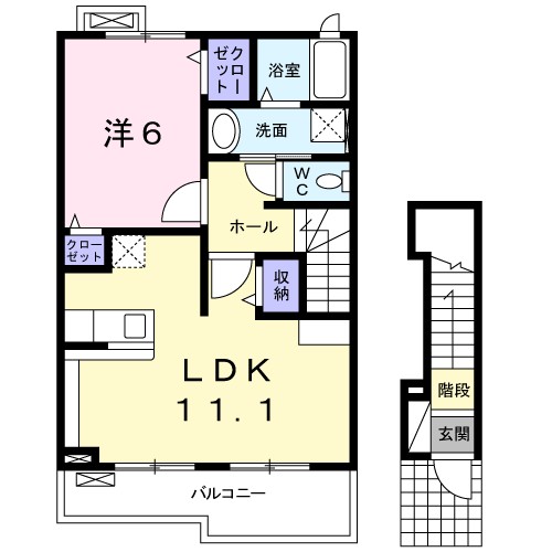アスカ　Ｄ 間取り
