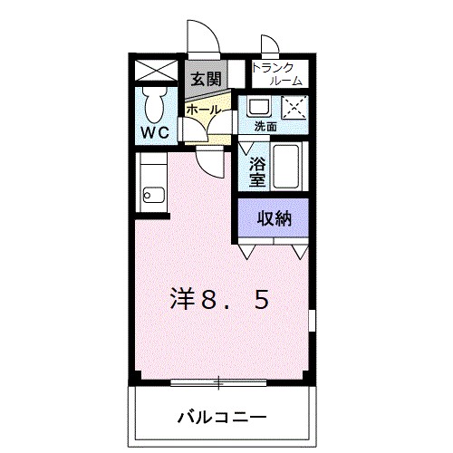 アーバンハイツ岩崎Ｄ 間取り