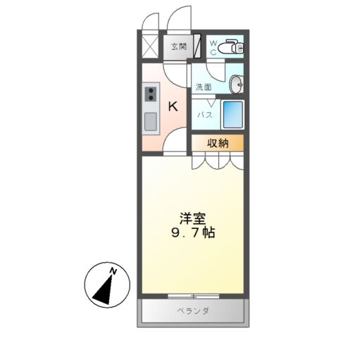 メゾン・ドゥ・ナミＣ 間取り